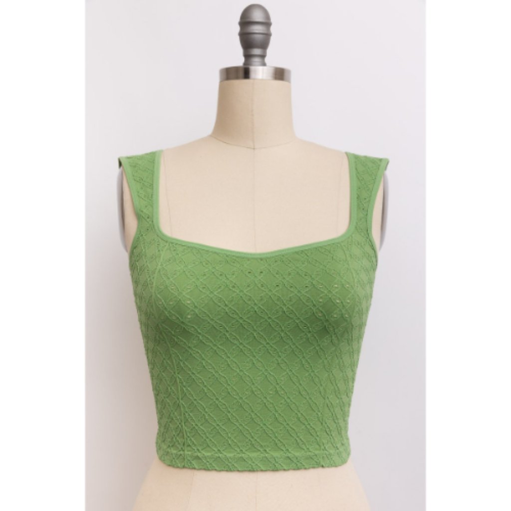 Solid Textured Brami Green
